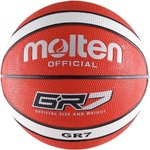 Molten Баскетболна топка Molten GR7-RW, каучук, размер 7