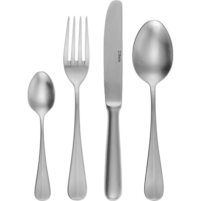 Príborový set 24 ks dezertný s krátkou čepeľou – Baguette matný