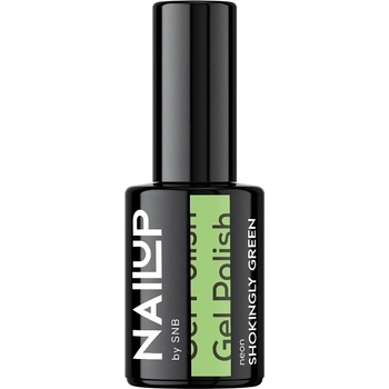 SNB Professional NailUP Гел лак за нокти, Шокиращо зелено, 6 ml