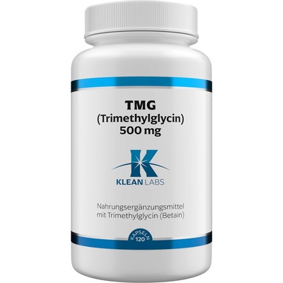 KLEAN LABS TMG (триметилглицин) 500 mg - 120 капсули