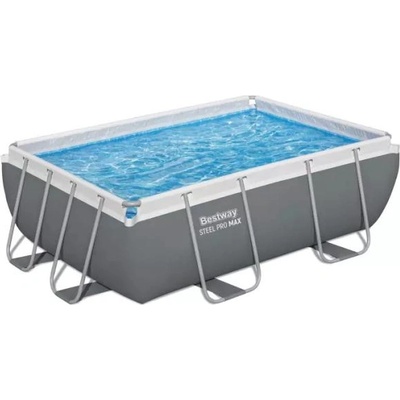 Bestway Градински басейн Bestway 56429 Power Steel 2.82m x 1.96m x 0, 84m Rectangular с картуш. филтър
