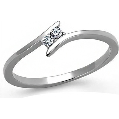 Mabell Dámský prsten z chirurgické oceli GIANNETTA CZ221TK2121 5C45