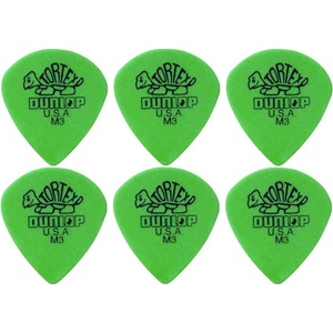 Dunlop 472R M3 Tortex Jazz SET Перце за китара (472RM3-6PACK-SET)
