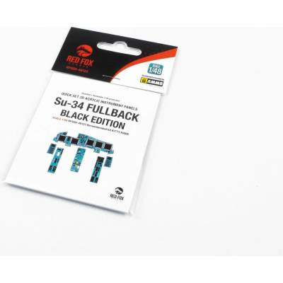 Kitty Hawk Red Fox Studio Kft. Red Fox Studio Su-34 FULLBACK BLACK EDITION for 1:48