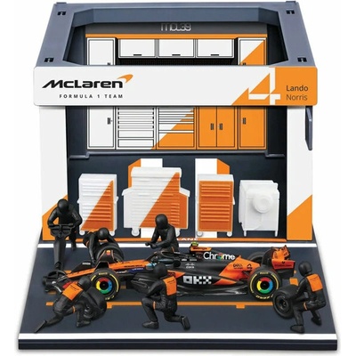 Bburago McLaren Team MCL39 20254 Norris Pit Pass Set 1:43