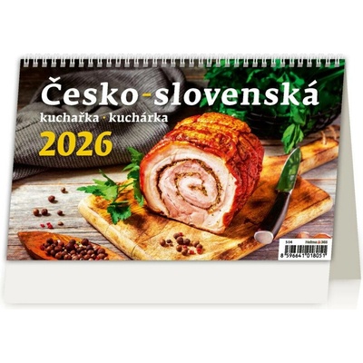 Česko-slovenská kuchařka stolní 2026