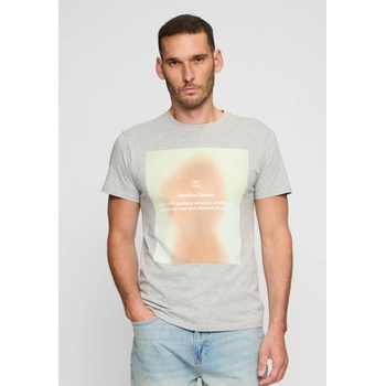 Mister Tee Тениска Sensitive Content Tee heather grey XXLUB-MT2513-00431 - Тъмносив, размер M