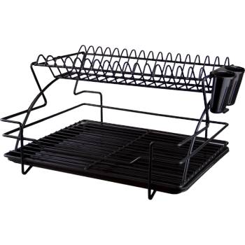 Horecano Сушилник за съдове и прибори 2ет. ЧЕРЕН (tb01) (0157240)