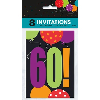 Unique Pozvánky 60.narodeniny