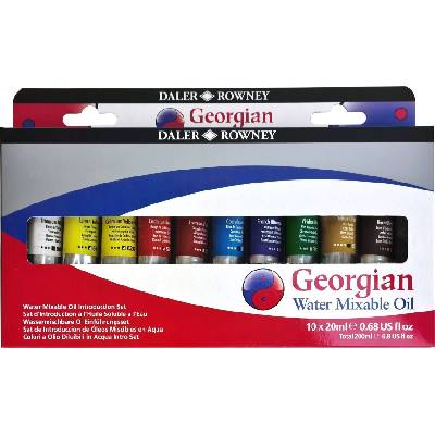 Daler Rowney Georgian Комплект маслени бои 10x20ml 10 бр (119900050)