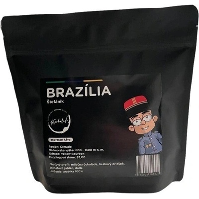 KÁVOHOLIK Štefánik Brazília YB 250 g