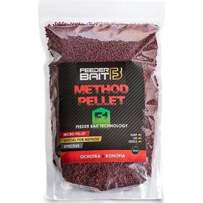 FeederBait Method Pellet 800g 2mm F1 Patentka/Konope