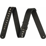Jackson Metal Stud Leather Black Каишка за китара (2995378007)