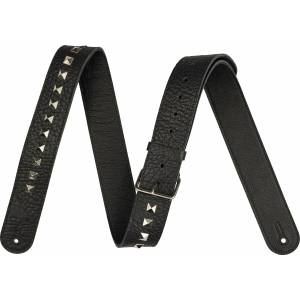 Jackson Metal Stud Leather Black Каишка за китара (2995378007)