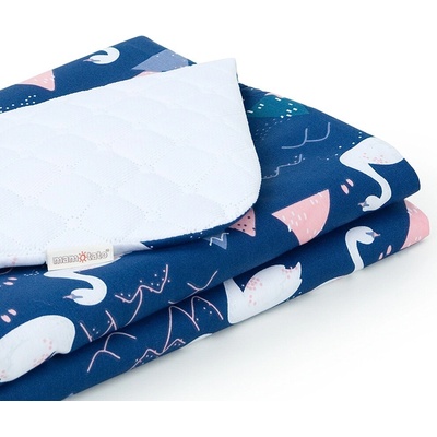 Mamo Tato dečka Velvet Labutě tm. modré bílá – Zbozi.Blesk.cz