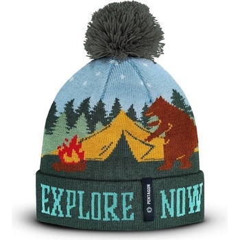 Pentagon čepice Sanctuary Bear multicolor