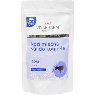 Vivapharm Kozia mliečna soľ do kúpeľa 300 g