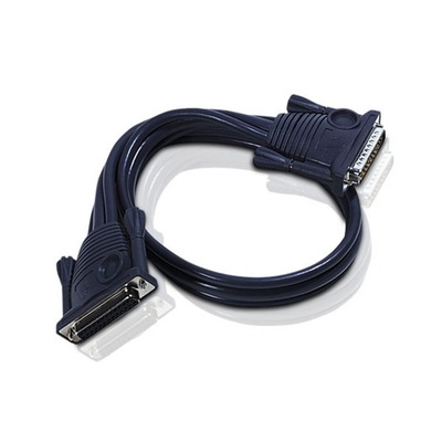 ATEN Daisy Chain Cable, 15m кабел за клавиатура, видео и мишка (KVM) Черен 15 м (2L-1715)