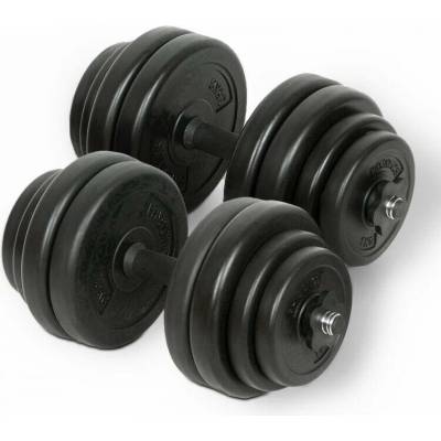 PHYSIONICS Sada jednoručních nákladacích činek, 2 x 15 kg