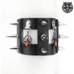 Leather & steel fashion гривна Carmine spider - LSF1 140