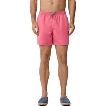Faconnable Бански гащета Façonnable Logo Solid swimming shorts - Pink (Framboise Pink)