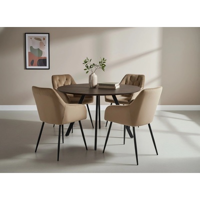 Noela Gyrus 120 + 4x židle Siena – Zbozi.Blesk.cz