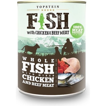 Topstein Farm Fresh Ryba s kuracím a hovädzím mäsom 800 g
