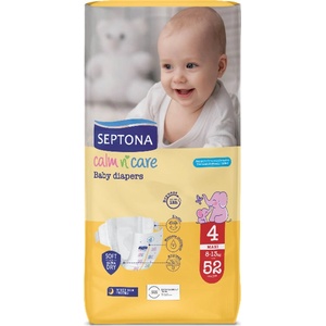 SEPTONA Calm n' Care 4 Maxi 8-13 kg 52 бр.