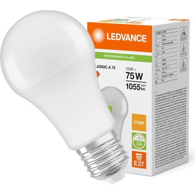 LEDVANCE LED žárovka E27 PARATHOM CL A FR 10W 75W teplá bílá 2700K