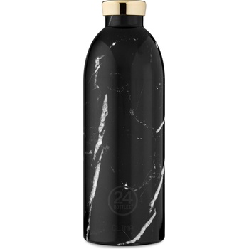 24Bottles Термобутилка Clima Grand 850 мл черно-мраморна (110)