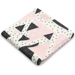 Sensillo Бамбукова пелена Sensillo - Pink Triangle, 75 x 75 cm (SILLOP-2008) - baby