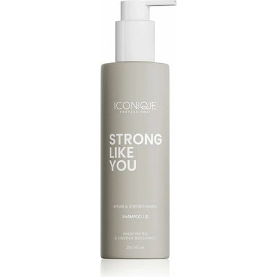 ICONIQUE PROFESSIONAL Strong Like You Repair & Strengthening Shampoo 250 ml