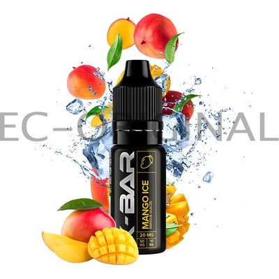 J-Well X Bar Nic Salt Ledové mango Ice Mango 10 ml 20 mg