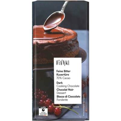 Vivani Čokoláda horká na varenie Bio 150 g