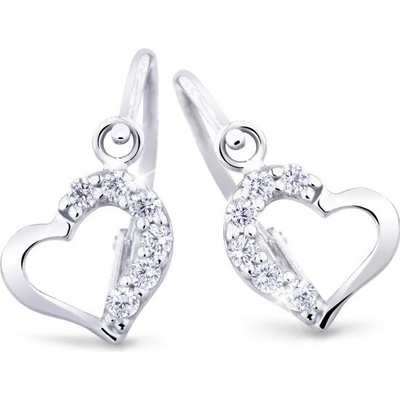 Cutie Jewellery dětské z bílého zlata C2757-10-X-2 čirá