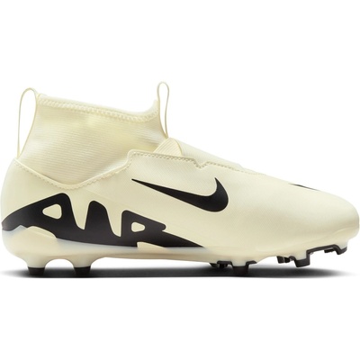 Nike Юношески футболни бутонки Nike Mercurial Superfly 9 Academy Junior Firm Ground Football Boots - Lemonade/Black