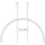 Baseus Кабел Baseus Superior Series ll, USB-C към USB-C, 30W, 480Mb/s, 1m, бя (P10365200211-00)