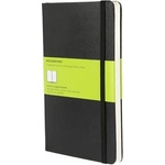 Moleskine QP062 hard cover black plain notebook size L (7490136000)