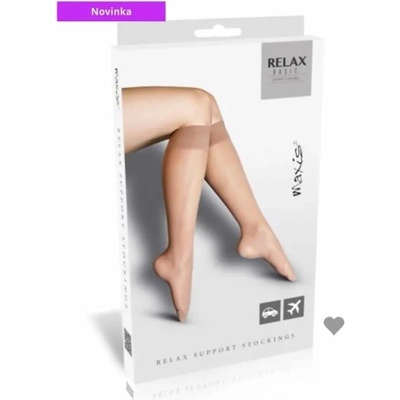 Maxis Relax basic lýtkové pančuchy svetlé
