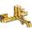 Laveo СМЕСИТЕЛ ЗА ВАНА/ДУШ pola gold 17355 БЕЗ АКСЕС (17355)
