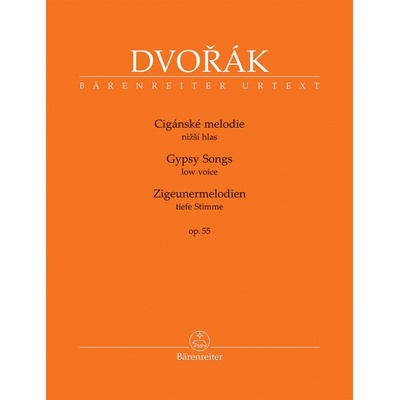 Cikánske melódie op. 55 alt/barytón Antonín Dvořák