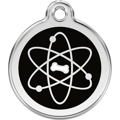 Red Dingo známka Atom Black Atom černý S 20 mm – Sleviste.cz