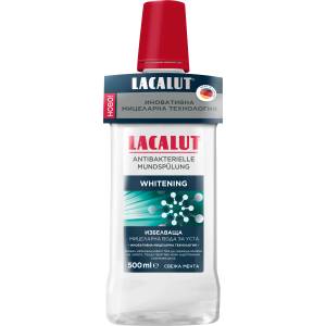 Lacalut Мицеларна вода за уста, избелваща, 500 ml