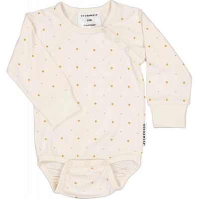 Bambusové body dětské s dlouhým rukávem Golden dots Geggamoja – Zboží Dáma
