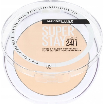 Maybelline SuperStay® 24H Hybrid Powder-Foundation zmatňující pudrový make-up 03 9 g