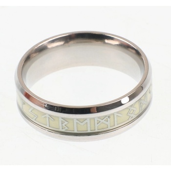 NNM пръстен Punk Gothic - SSR-R183 сиво и бяло