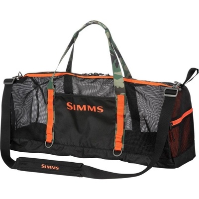 Simms Přepravní Taška Challenger Mesh Duffel 60l Black