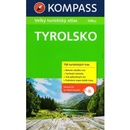 Mapy a průvodci Tyrolsko Velký turistický atlas + CD-ROM