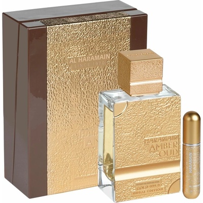 Al Haramain Amber Oud Gold 999.9 Dubai Edition čistý parfum unisex 100 ml