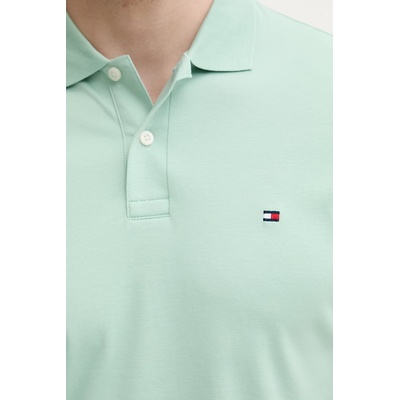 Tommy Hilfiger тениска с яка мъжка от памук (MW0MW39994)